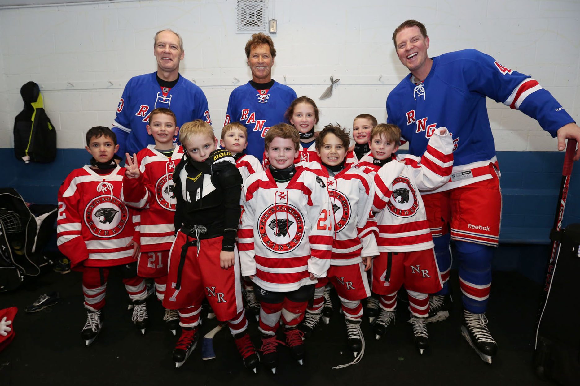 rangers youth hockey jersey