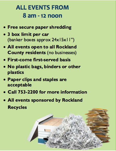 PAPER SHRED IN HAVERSTRAW SATURDAY PAPER SHRED IN HAVERSTRAW SATURDAY