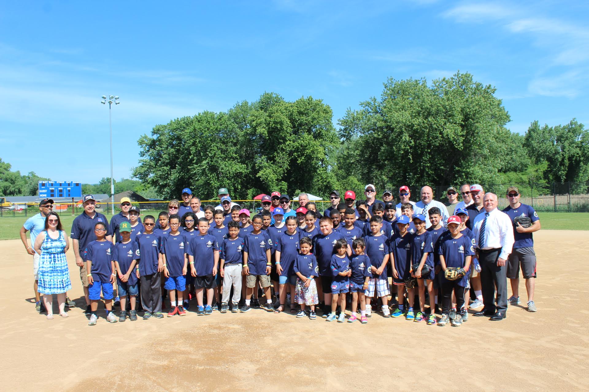 BADGES FOR BASEBALL CLINIC HOSTED BY HAVERSTRAW PAL