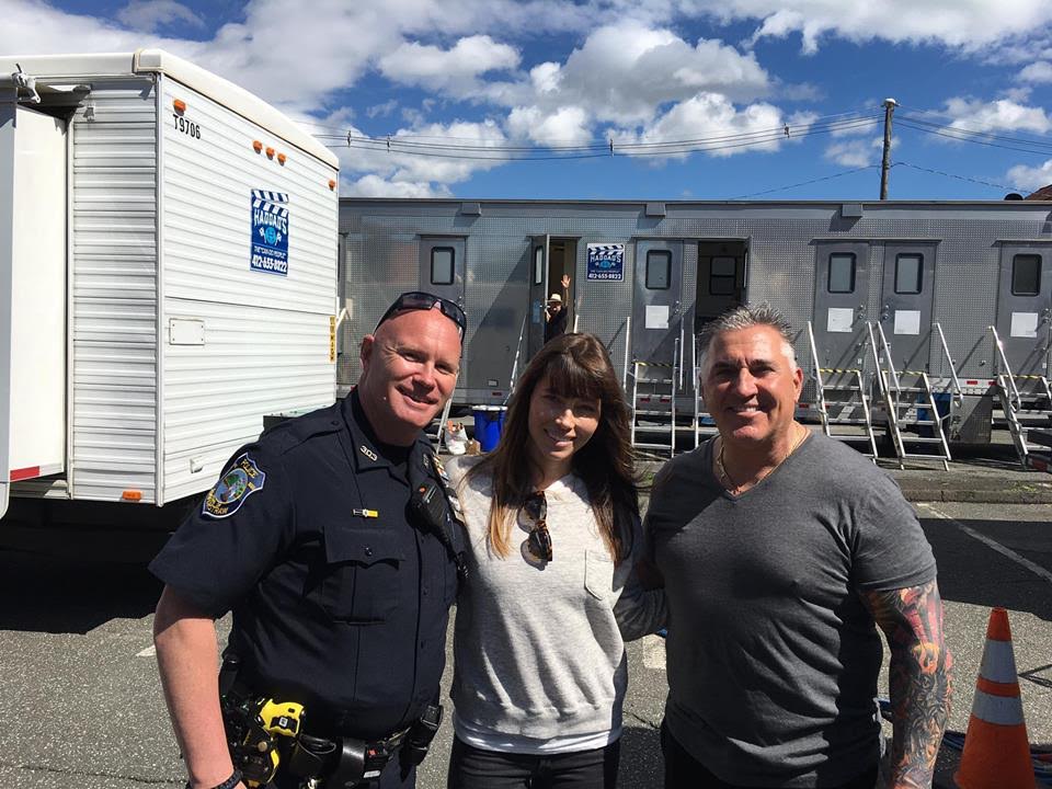 HAVERSTRAW COPS HELP OUT ON SET OF “THE SINNER” HAVERSTRAW COPS HELP OUT ON SET OF “THE SINNER”