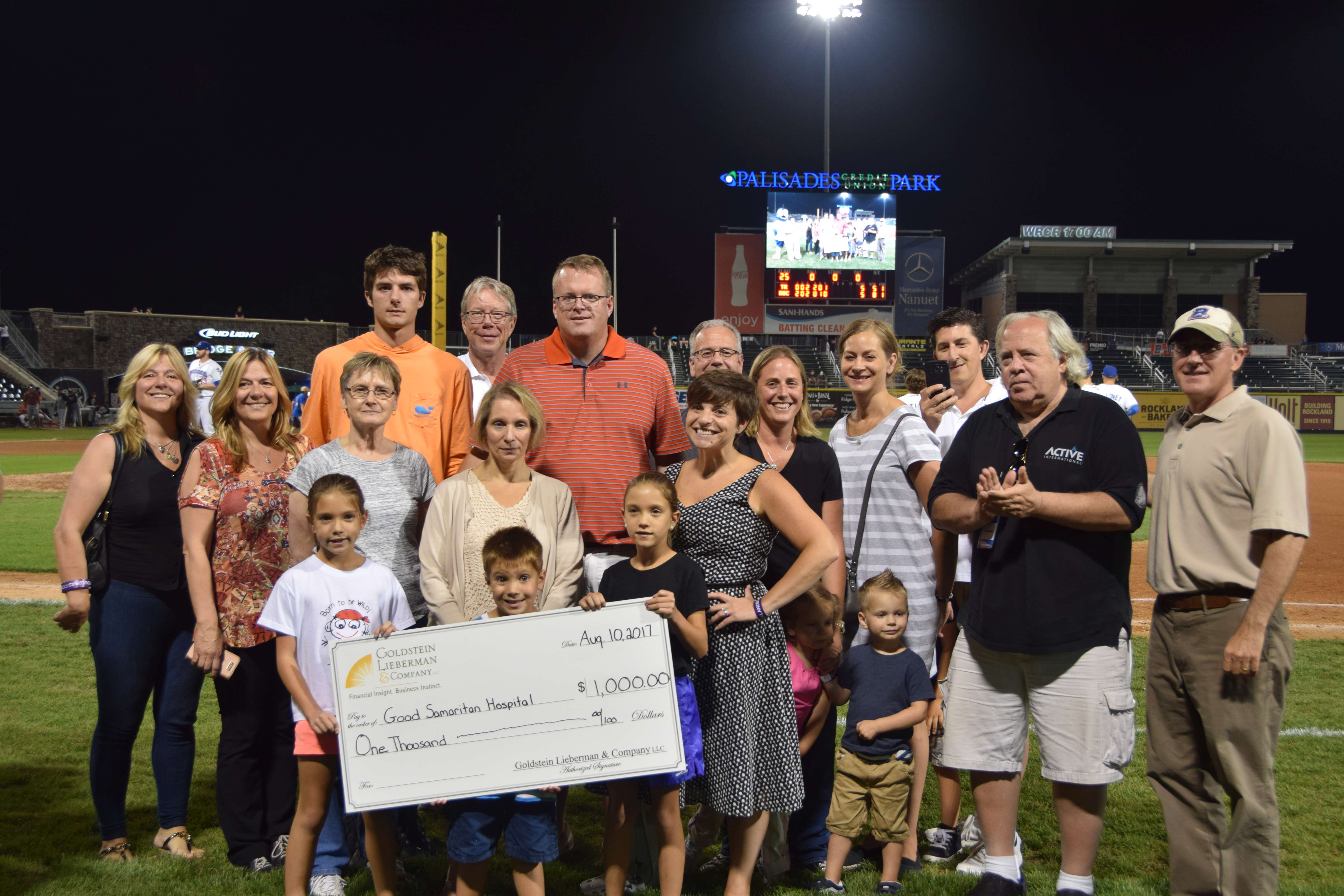 GOLDSTEIN LIEBERMAN GOES TO BAT FOR GOOD SAMARITAN HOSPITAL GOLDSTEIN LIEBERMAN GOES TO BAT FOR GOOD SAMARITAN HOSPITAL