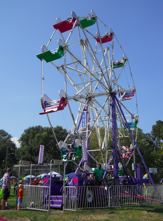 Popular Ferris wheel