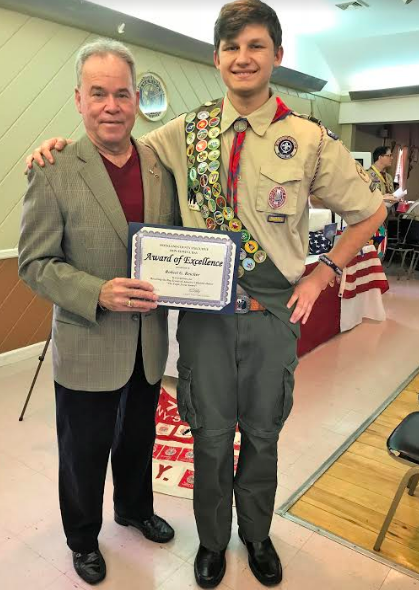 ROBERT REICHER EARNS RANK OF EAGLE SCOUT ROBERT REICHER EARNS RANK OF EAGLE SCOUT