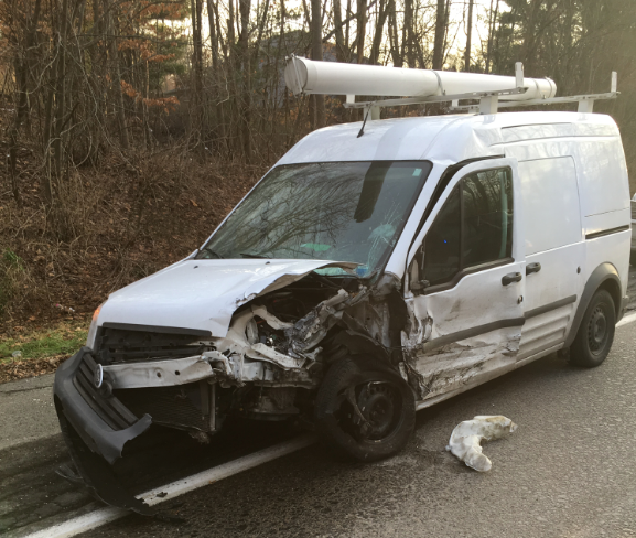 new city accident dec 18 van
