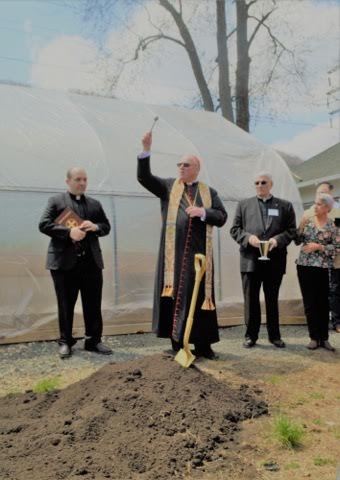 Dolan on Hand for Catholic Charities Annual Blessing of the Soil