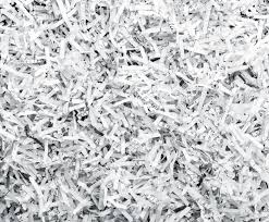 shredded paper