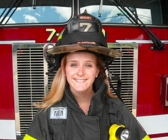 Unsung Hero: Megan Zarcone, Volunteer Female Firefighter, Monsey Fire Department