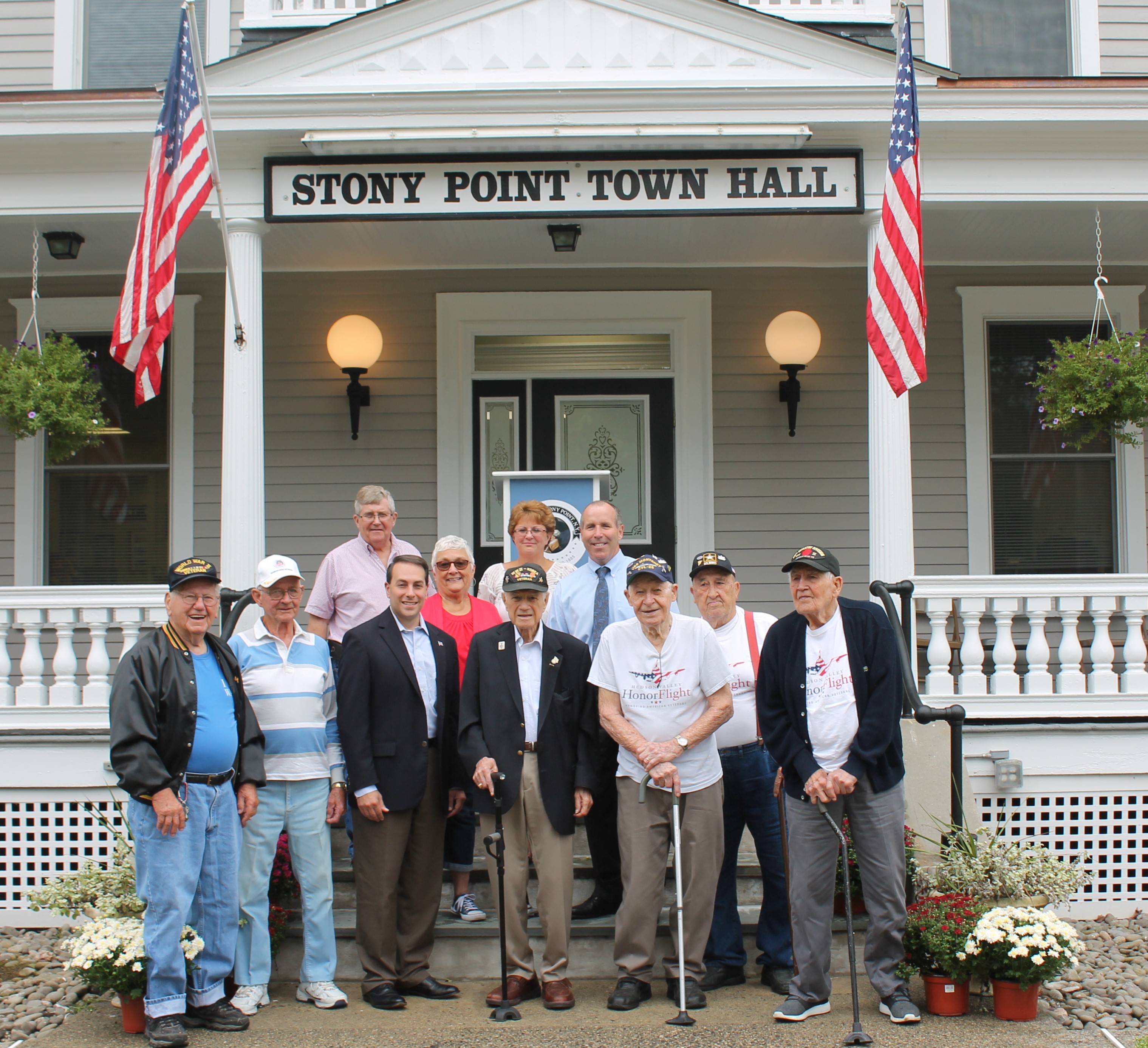 PARTING GIFT: Larkin’s grant was key to Stony Point town hall renovation