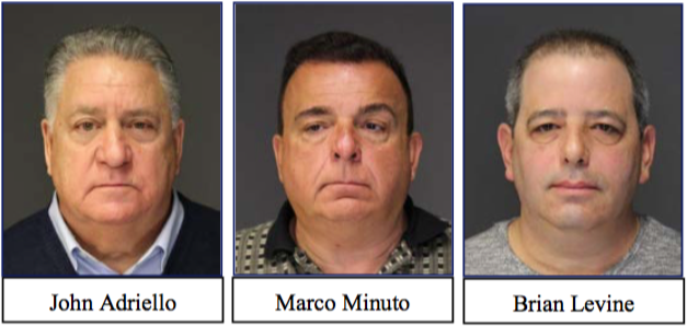 THREE CHARGED IN MOB-CONTROLLED SPORTS BETTING OPERATION THREE CHARGED IN MOB-CONTROLLED SPORTS BETTING OPERATION