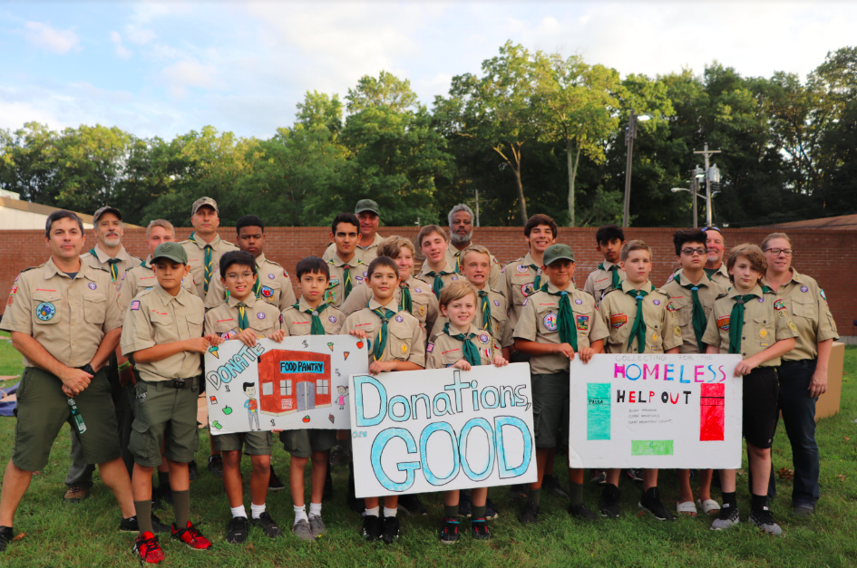 Troop 21 Holds Camp Out to Help the Homeless Troop 21 Holds Camp Out to Help the Homeless