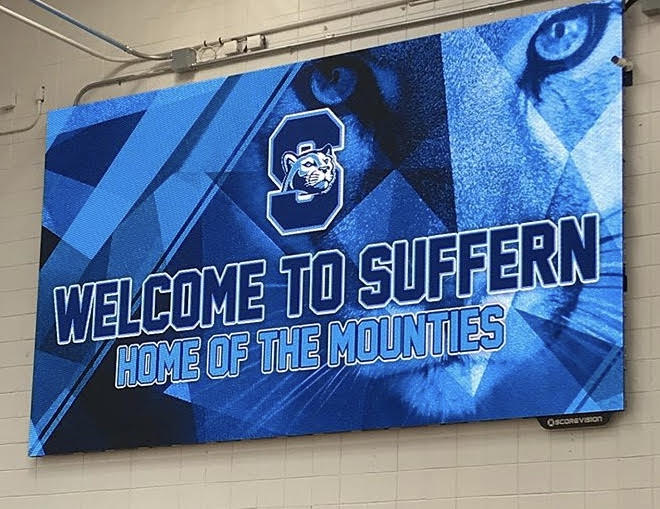 Jumbotrons at Suffern HS Jumbotrons at Suffern HS