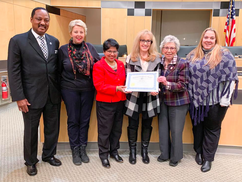 Elizabeth Johnson & Risa Hoag Honored For Business Efforts Elizabeth Johnson & Risa Hoag Honored For Business Efforts