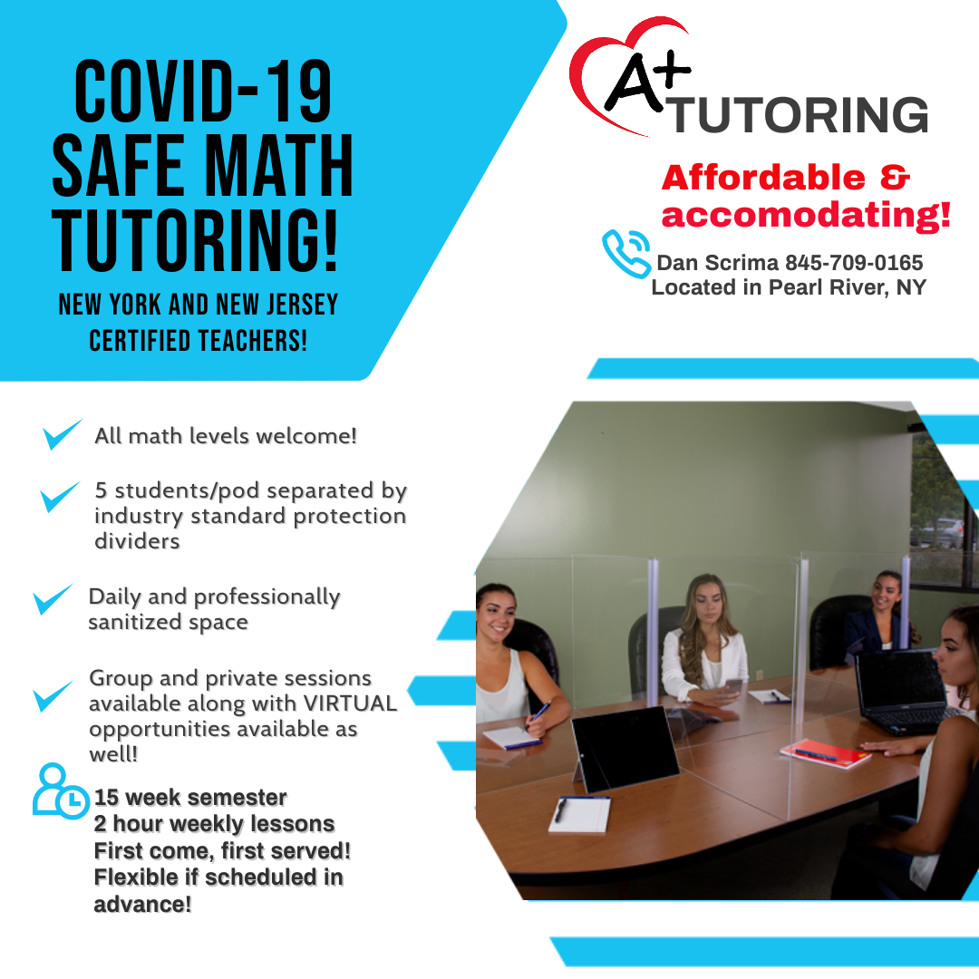 Covid Safe Math Tutoring