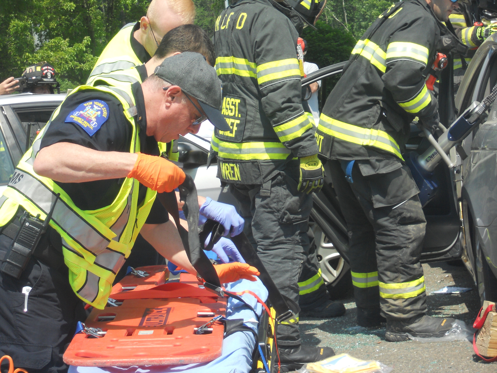 Town of Clarkstown and District Attorney Hold DWI Accident Scene Demonstration