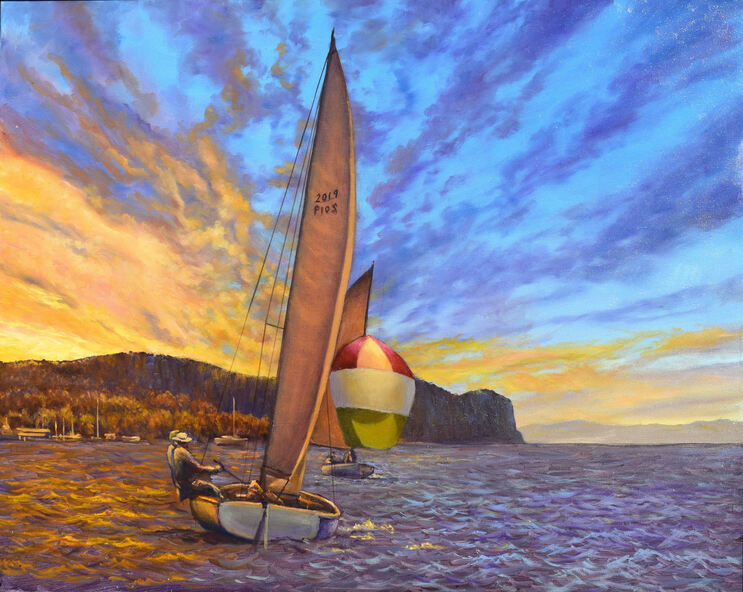 Remembering Paul Tappenden: Art Exhibit Opening at Nyack Library on May 5